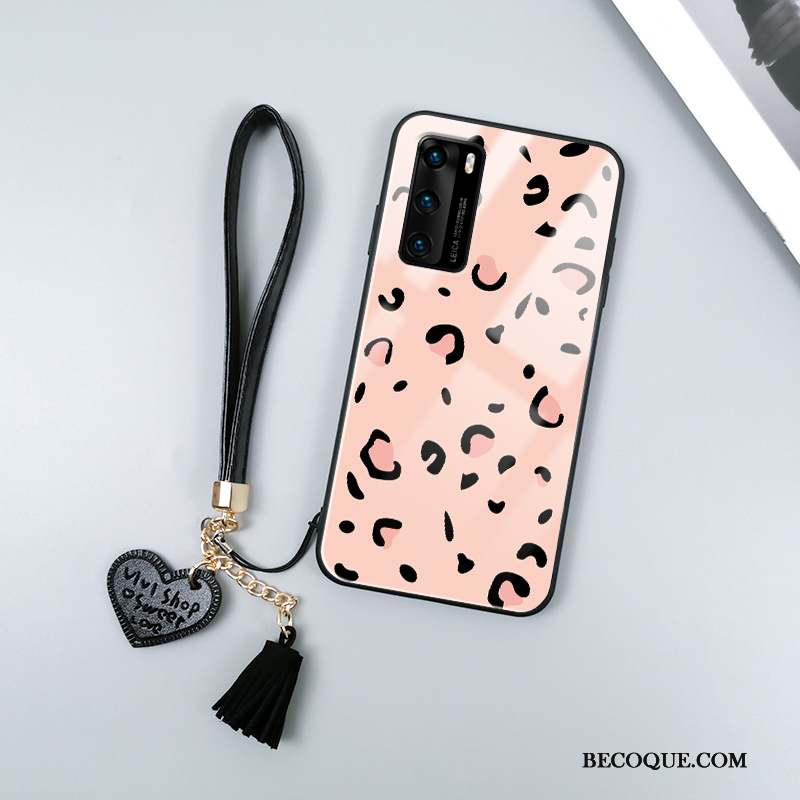 Huawei P40 Coque Protection Tout Compris Tendance Simple Silicone Étui