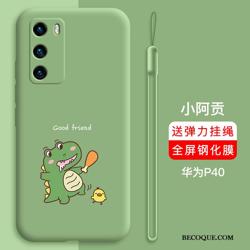 Huawei P40 Coque Étui Charmant Dessin Animé Incassable Personnalité Créatif