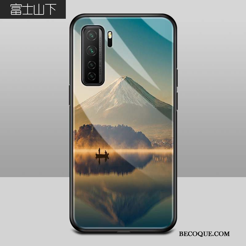 Huawei P40 Lite 5g Coque Créatif Verre Personnalité Nouveau Protection Incassable