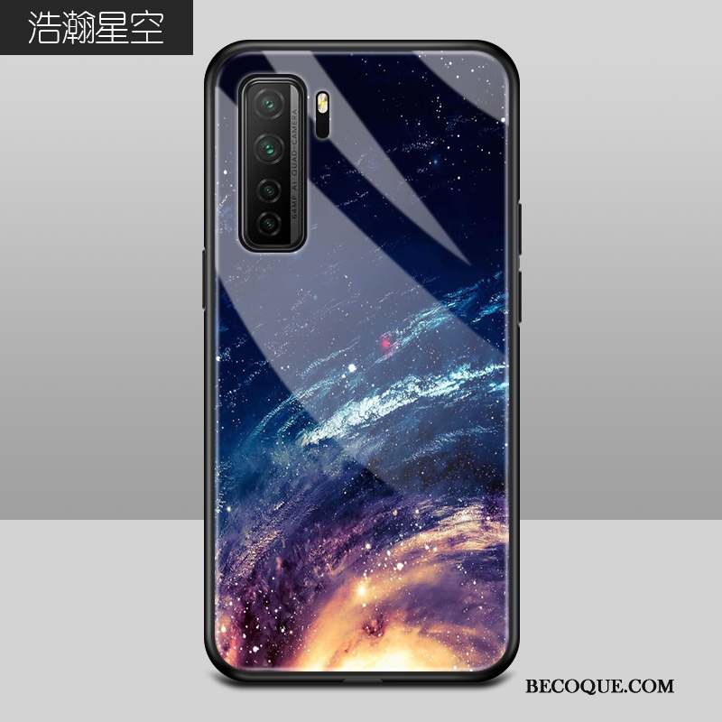 Huawei P40 Lite 5g Coque Créatif Verre Personnalité Nouveau Protection Incassable