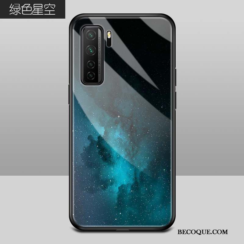 Huawei P40 Lite 5g Coque Créatif Verre Personnalité Nouveau Protection Incassable