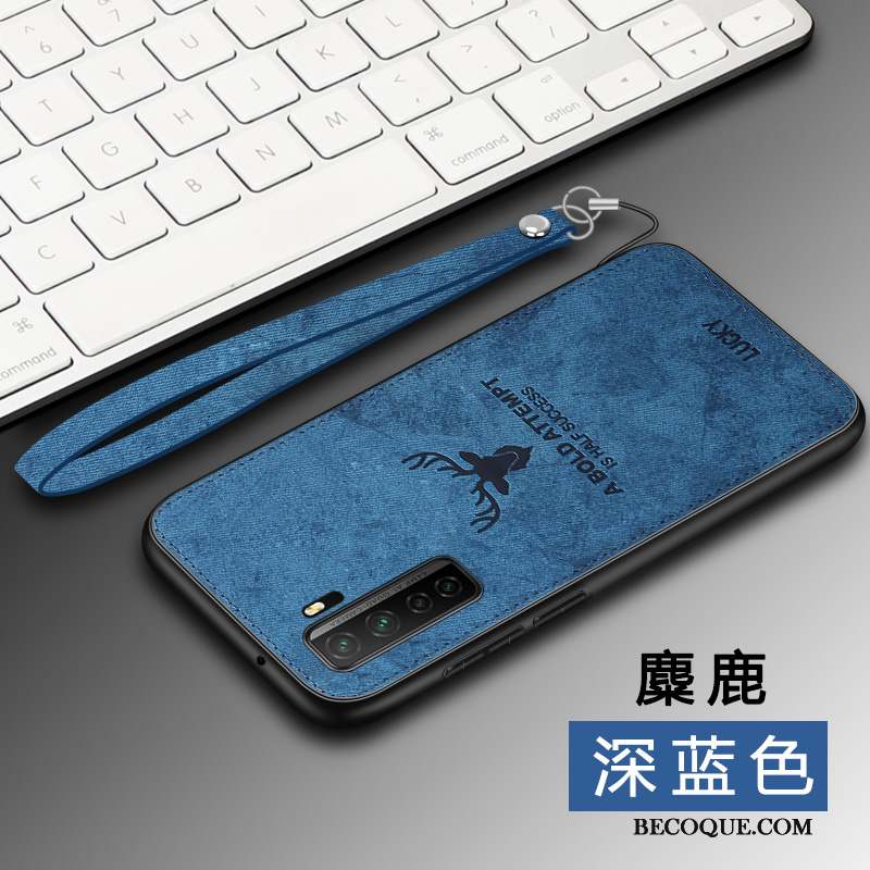 Huawei P40 Lite 5g Coque Magnétisme Protection Incassable Gris Marque De Tendance Elk