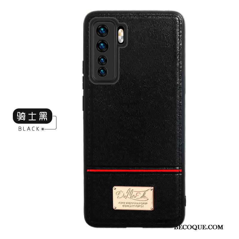 Huawei P40 Lite 5g Coque Tout Compris Protection Invisible Magnétisme Carte Étui