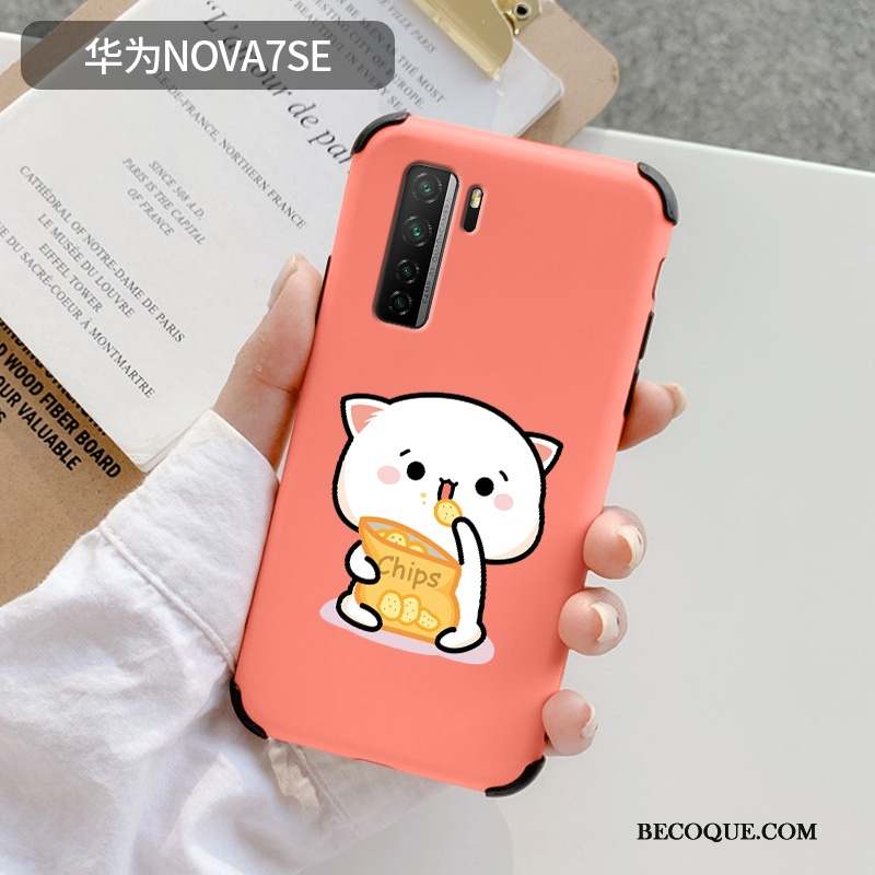 Huawei P40 Lite 5g Petit Bleu Silicone Coque De Téléphone Nouveau Tout Compris
