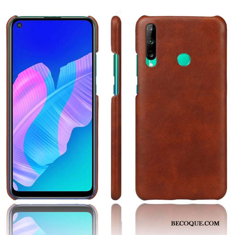 Huawei P40 Lite E Difficile Cuir Coque Protection Qualité De Téléphone