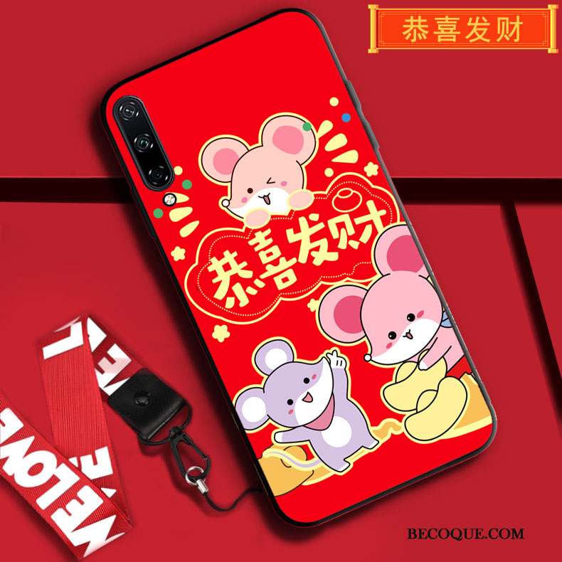 Huawei P40 Lite E Rouge Coque En Silicone Nouveau Étui De Téléphone Rat