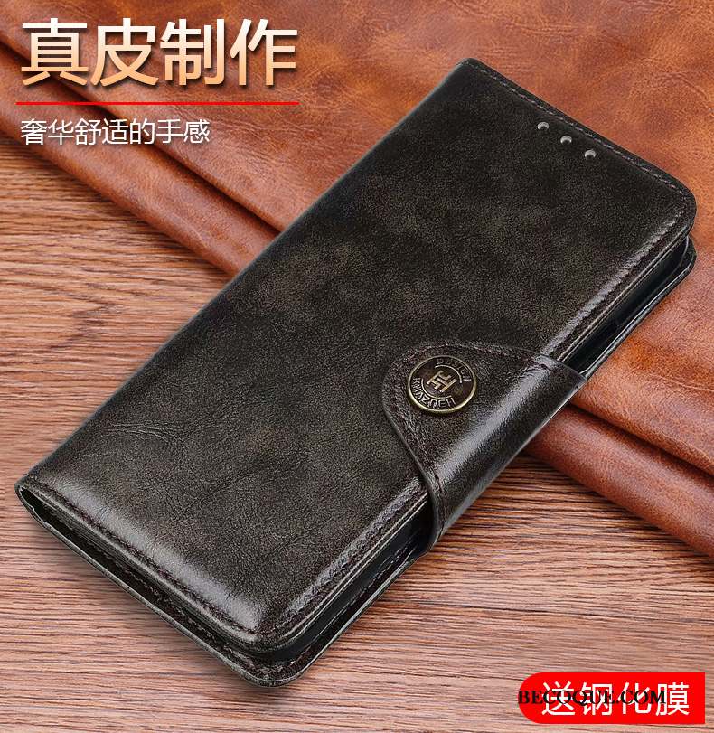 Huawei P40 Lite Tout Compris Étui En Cuir Incassable Coque Luxe Housse