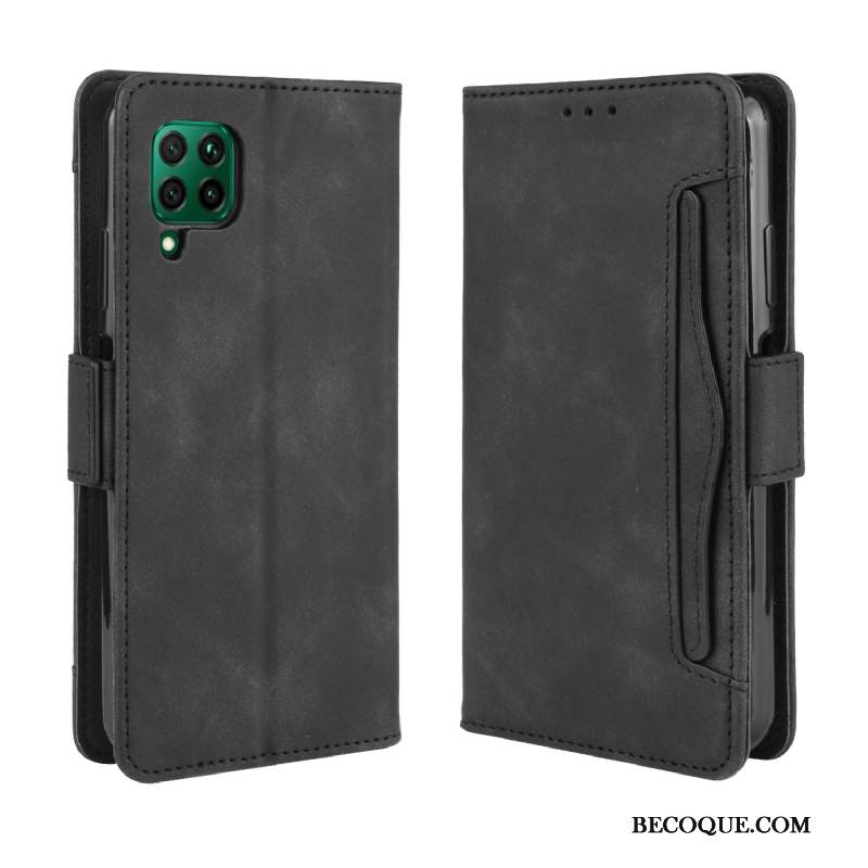 Huawei P40 Lite Vintage Protection Étui Fluide Doux Coque De Téléphone Étui En Cuir