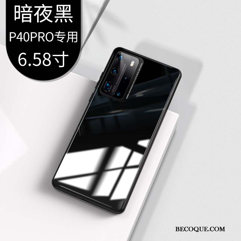 Huawei P40 Pro Coque Très Mince Créatif Personnalité Luxe Amoureux Silicone
