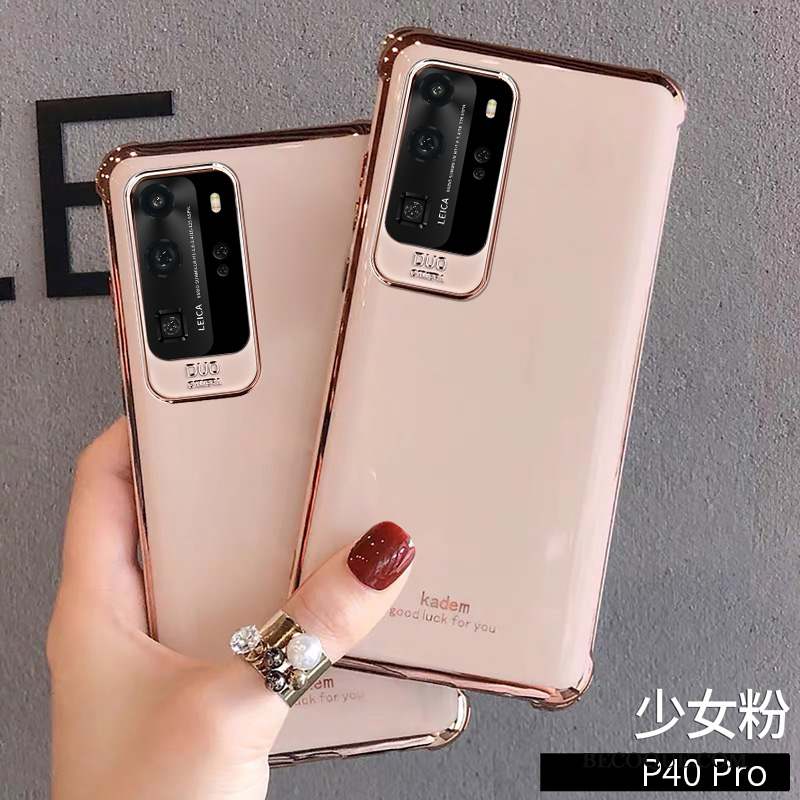 Huawei P40 Pro Créatif Coque Protection Fluide Doux Ballon Personnalité