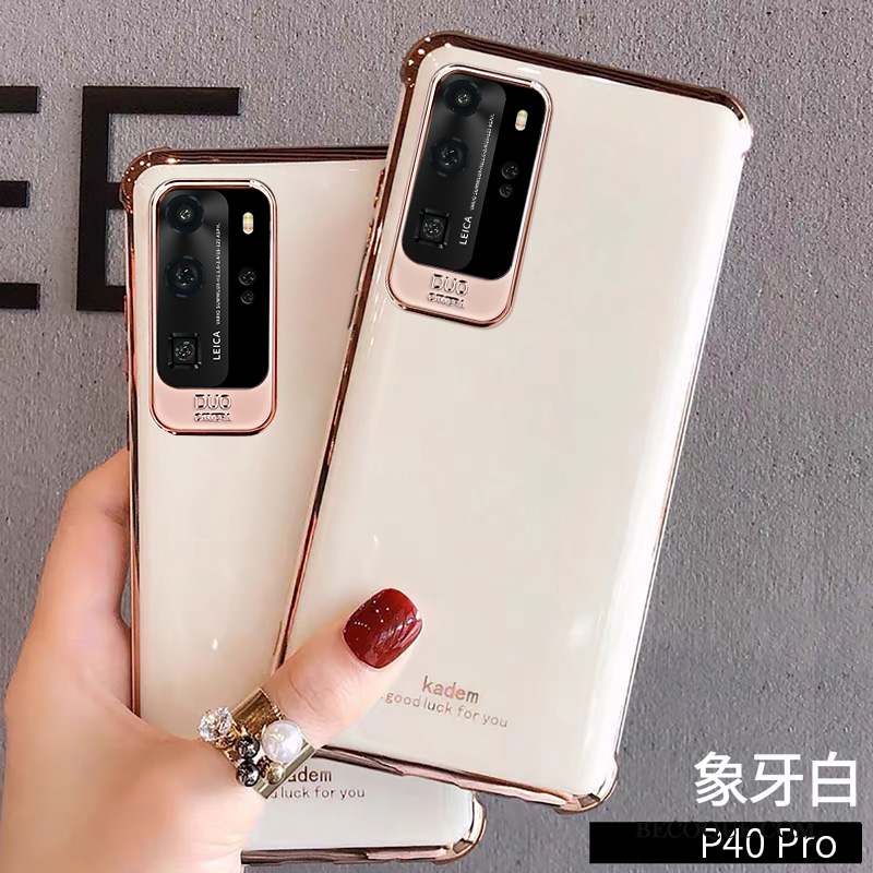 Huawei P40 Pro Créatif Coque Protection Fluide Doux Ballon Personnalité