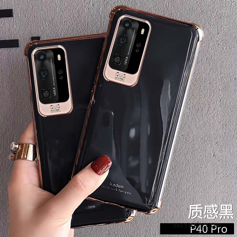 Huawei P40 Pro Créatif Coque Protection Fluide Doux Ballon Personnalité