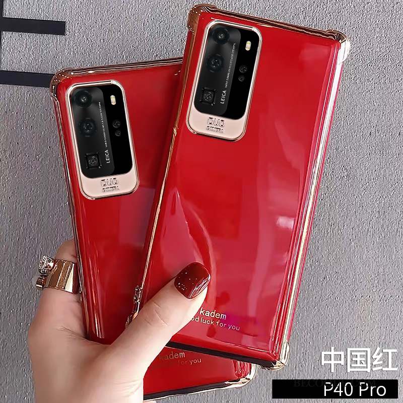 Huawei P40 Pro Créatif Coque Protection Fluide Doux Ballon Personnalité