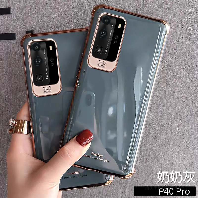 Huawei P40 Pro Créatif Coque Protection Fluide Doux Ballon Personnalité