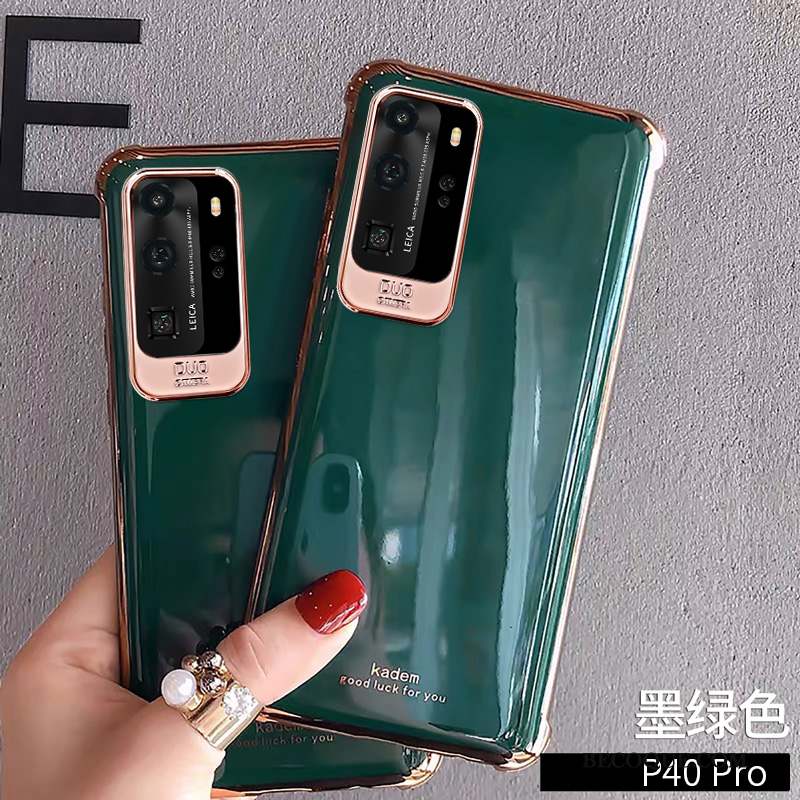 Huawei P40 Pro Créatif Coque Protection Fluide Doux Ballon Personnalité