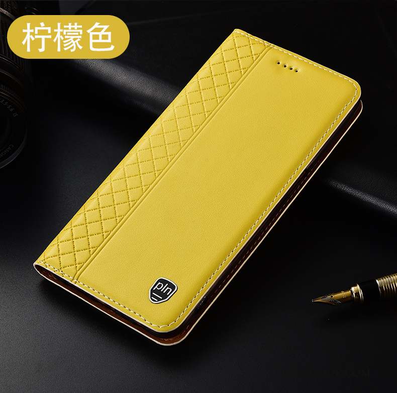 Huawei P40 Pro Étui Jaune Protection Coque De Téléphone Plaid Incassable