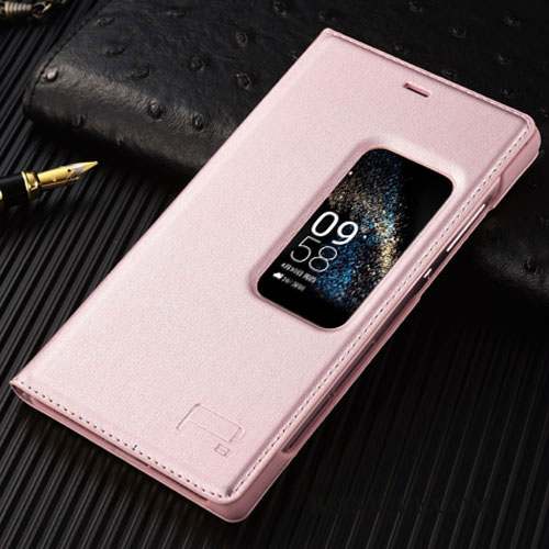 Huawei P8 Coque De Téléphone Étui En Cuir Téléphone Portable Haute Bleu Clair Protection