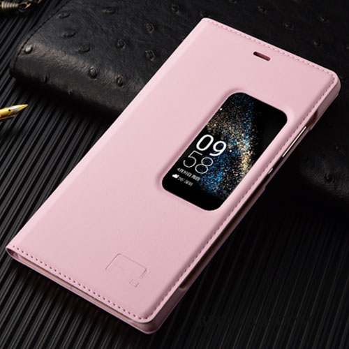 Huawei P8 Coque De Téléphone Étui En Cuir Téléphone Portable Haute Bleu Clair Protection