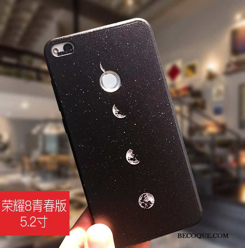 Huawei P8 Lite 2017 Coque De Téléphone Blanc Silicone Dessin Animé Incassable Ornements Suspendus
