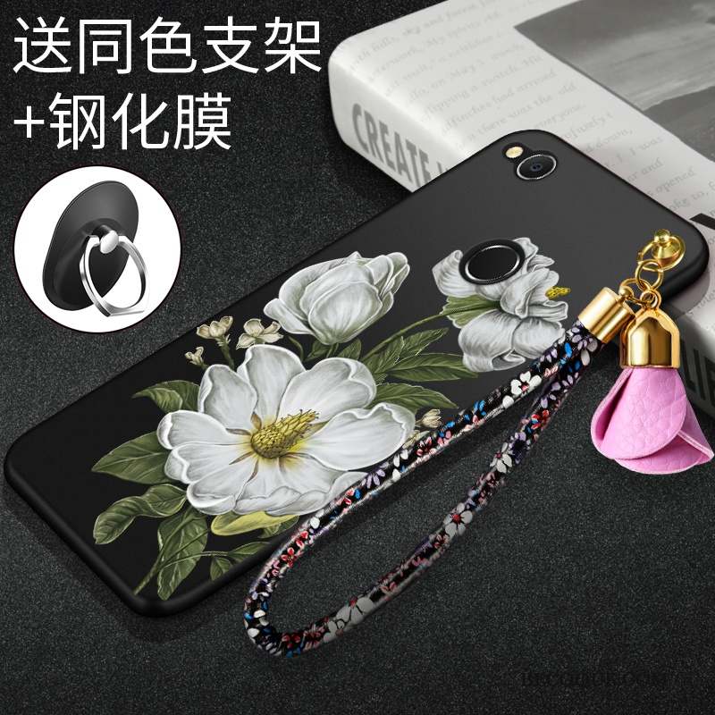 Huawei P8 Lite 2017 Coque Incassable Protection Étui Rouge Fluide Doux