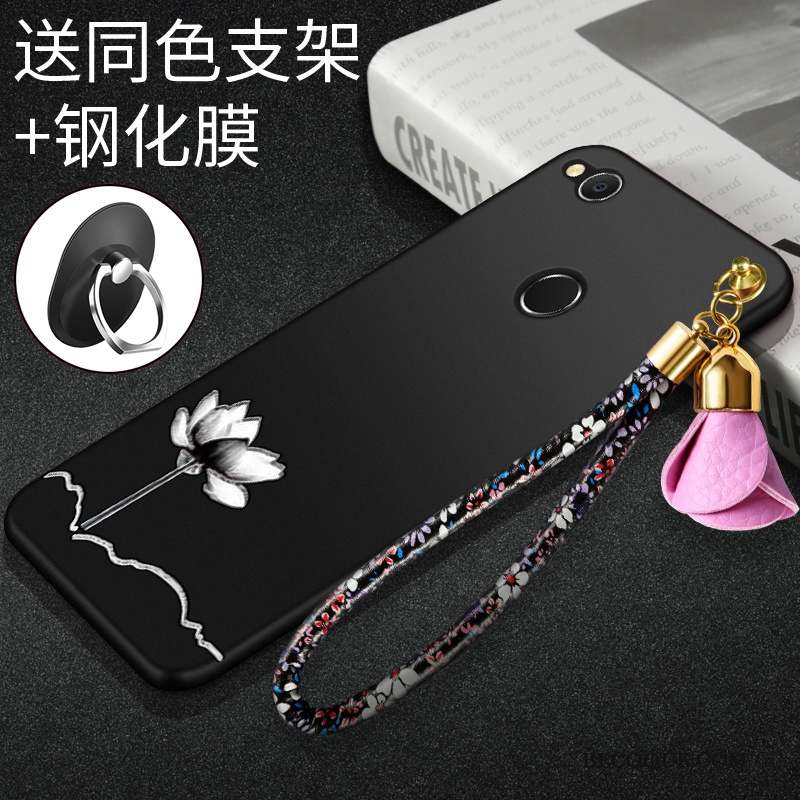 Huawei P8 Lite 2017 Coque Incassable Protection Étui Rouge Fluide Doux