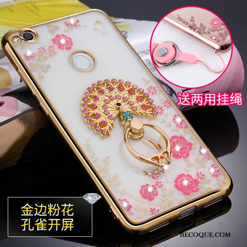 Huawei P8 Lite 2017 Or Protection Jeunesse Silicone Fluide Doux Coque