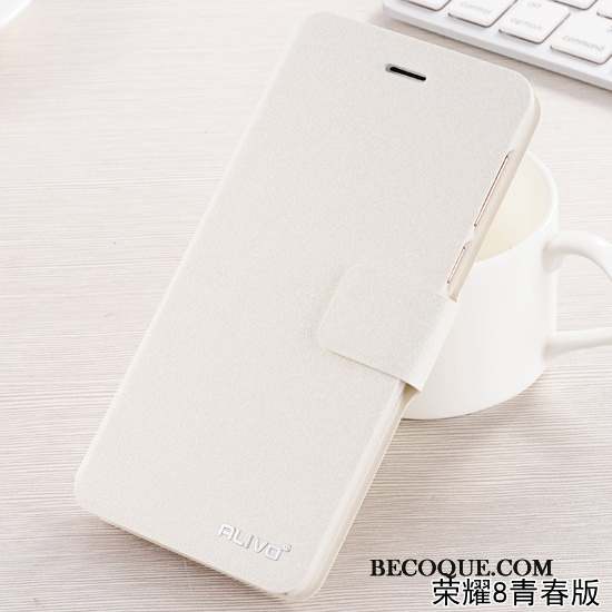 Huawei P8 Lite 2017 Protection Coque De Téléphone Rouge Jeunesse Clamshell Étui En Cuir