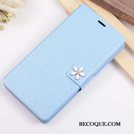 Huawei P8 Lite Coque De Téléphone Jeunesse Bleu Clair Protection Téléphone Portable Clamshell