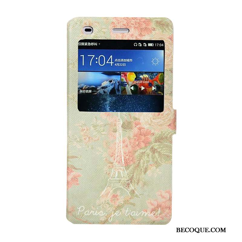 Huawei P8 Lite Coque Fluide Doux Jeunesse Housse Dessin Animé Tendance Étui