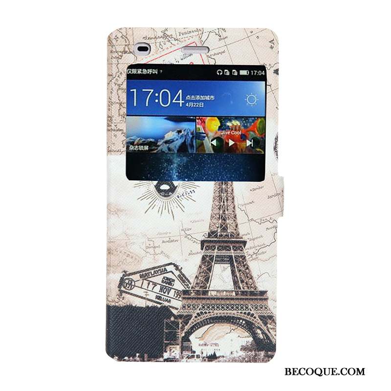 Huawei P8 Lite Coque Fluide Doux Jeunesse Housse Dessin Animé Tendance Étui