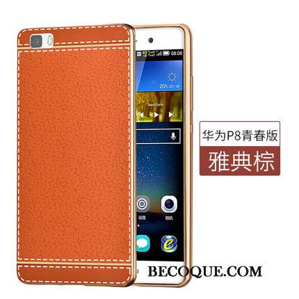 Huawei P8 Lite Fluide Doux Jeunesse Étui En Cuir Protection Coque De Téléphone Incassable