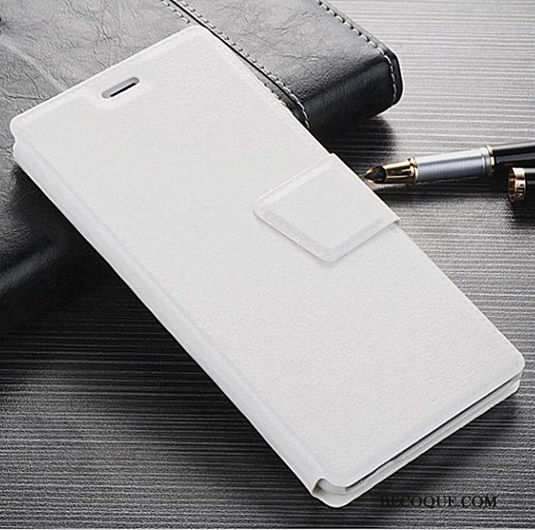 Huawei P8 Lite Protection Coque De Téléphone Jeunesse Étui En Cuir Blanc Housse