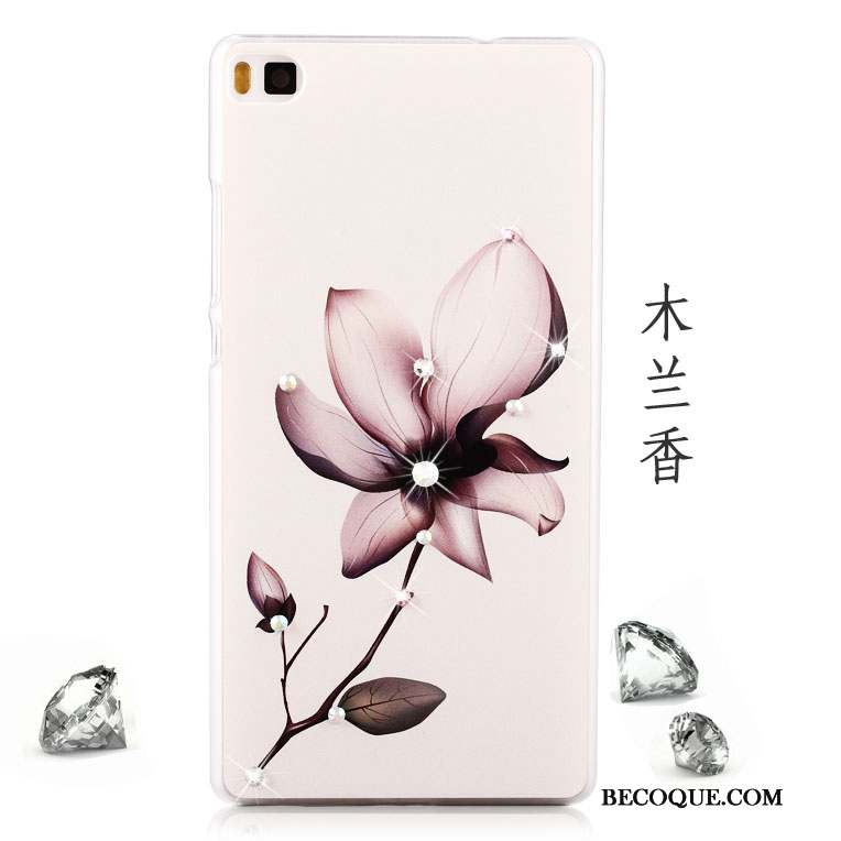 Huawei P8 Lite Strass Peinture Étui Protection Jeunesse Coque