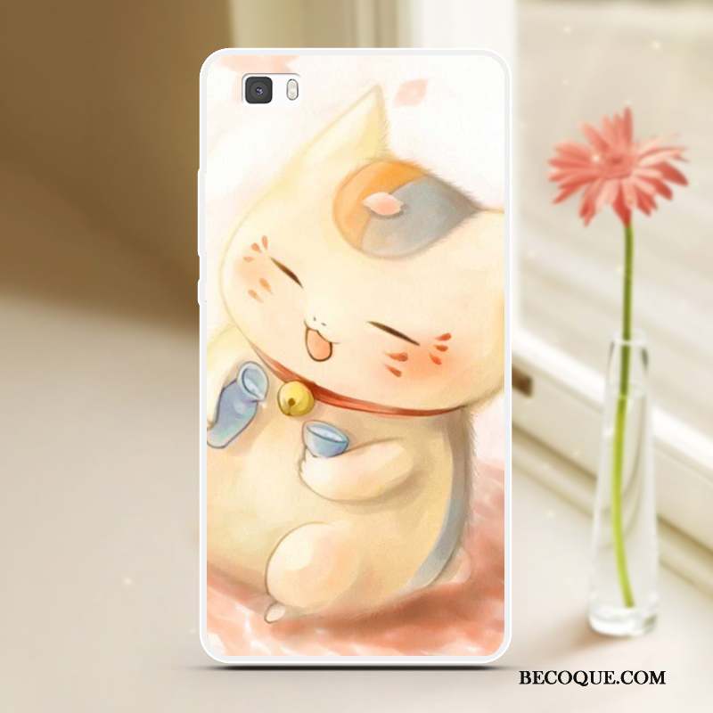 Huawei P8 Lite Tendance Peinture Coque Cool Fluide Doux Étui