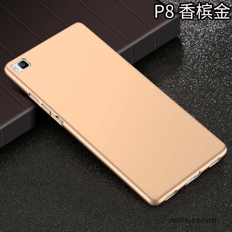 Huawei P8 Lite Étui Haute Incassable Personnalité Délavé En Daim Coque De Téléphone