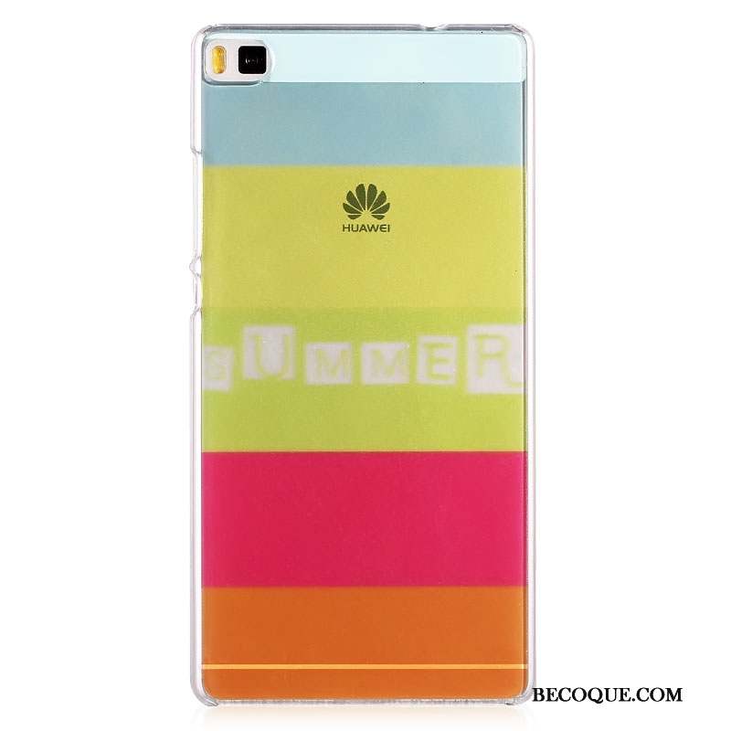 Huawei P8 Très Mince Peinture Difficile Étui Coque Protection