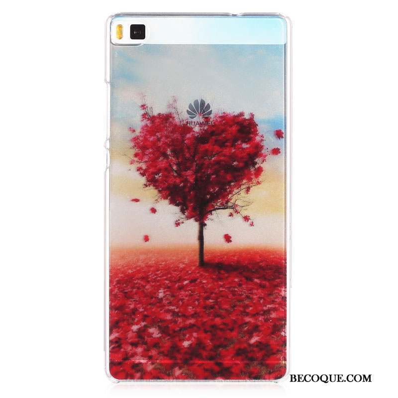Huawei P8 Très Mince Peinture Difficile Étui Coque Protection