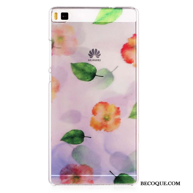 Huawei P8 Très Mince Peinture Difficile Étui Coque Protection