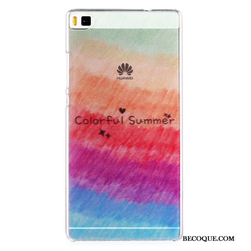 Huawei P8 Très Mince Peinture Difficile Étui Coque Protection