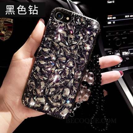 Huawei P9 Coque Créatif Étui Strass Luxe Ornements Suspendus Cristal