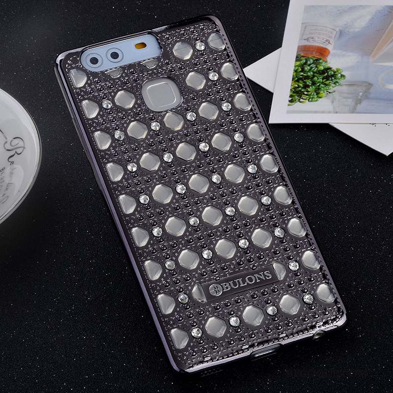 Huawei P9 Coque De Téléphone Tout Compris Fluide Doux Personnalité Protection Argent