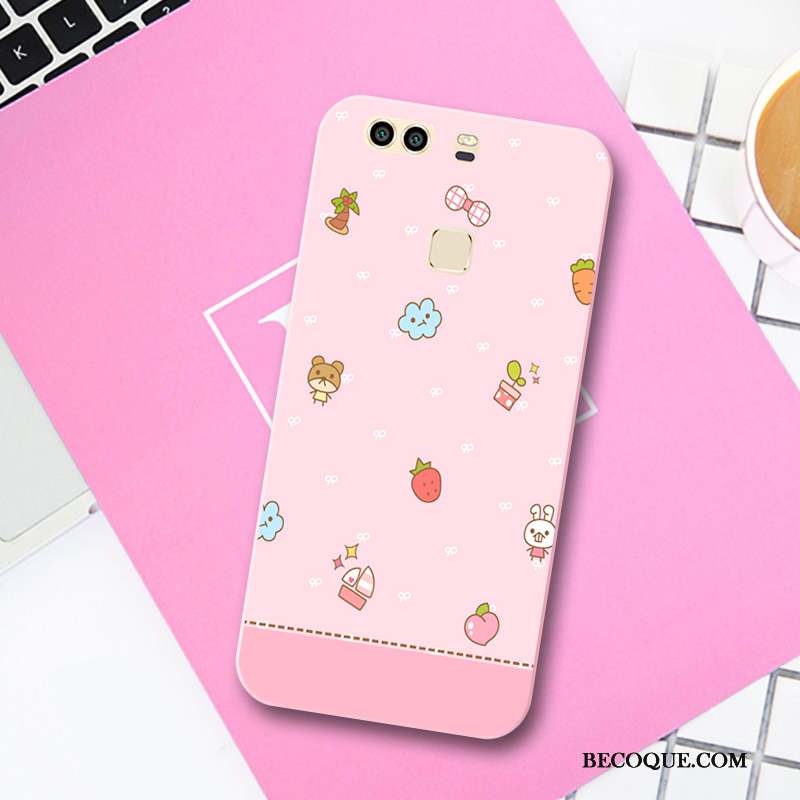 Huawei P9 Coque Incassable Étui Frais Petit Gaufrage Fruit