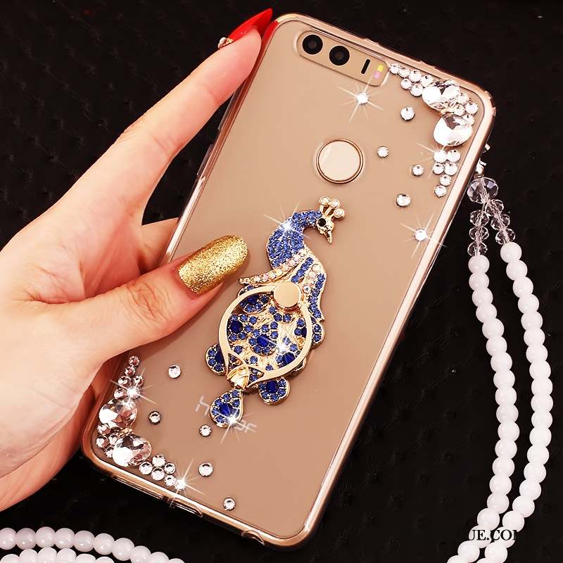 Huawei P9 Coque Étui Strass Anneau Tout Compris Silicone Protection