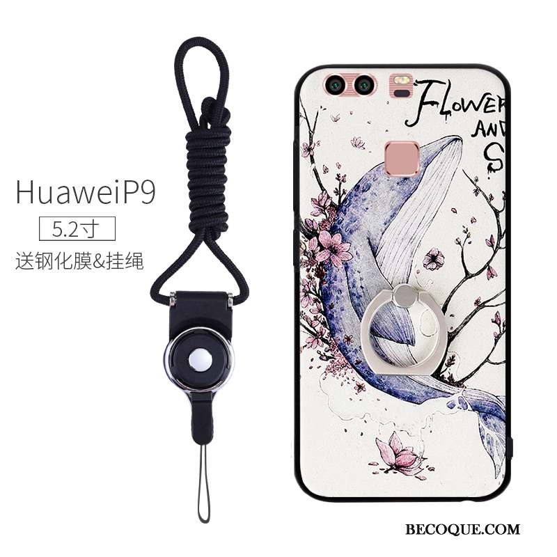 Huawei P9 Gaufrage Créatif Coque De Téléphone Une Agrafe Tout Compris