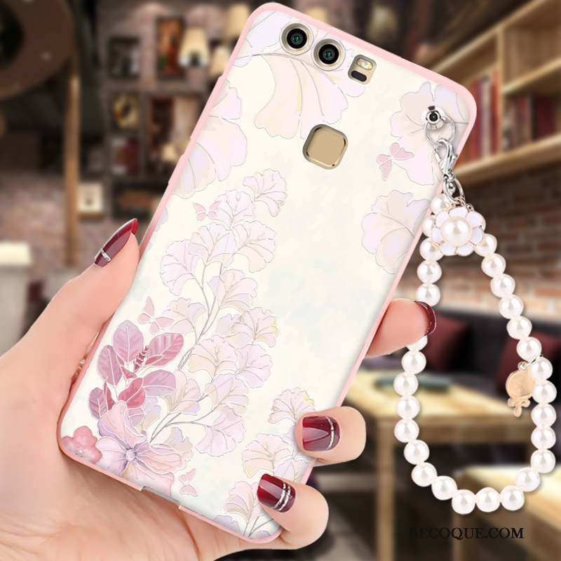 Huawei P9 Incassable Ornements Suspendus Dessin Animé Étui Protection Coque De Téléphone