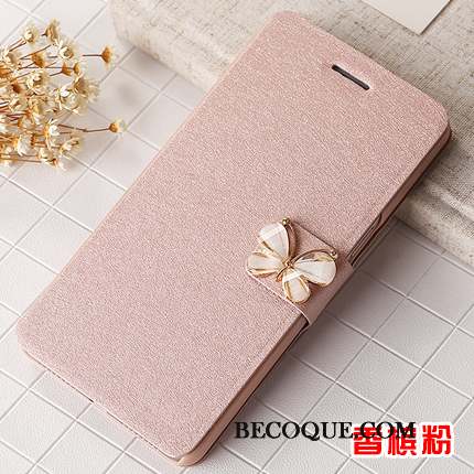 Huawei P9 Lite Coque Étui En Cuir Protection Blanc Housse De Téléphone