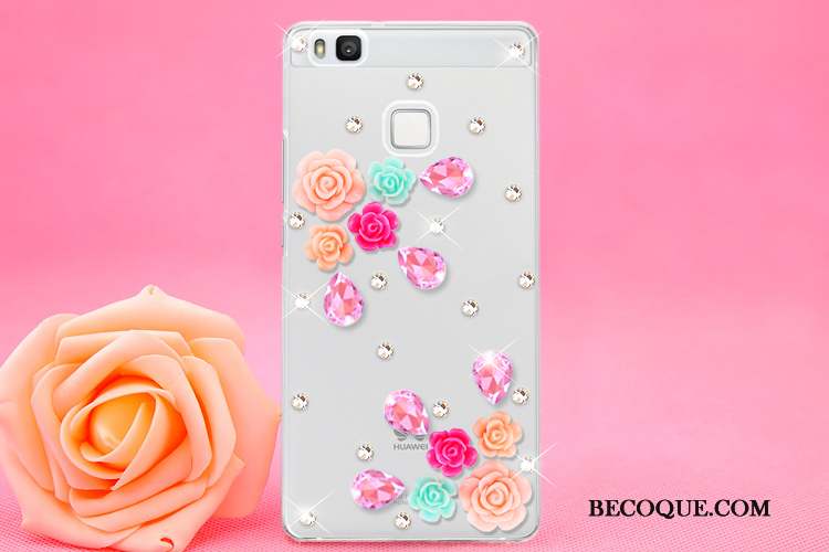 Huawei P9 Lite Ornements Suspendus Étui Protection Jeunesse Coque De Téléphone Strass