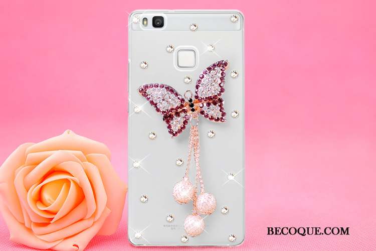 Huawei P9 Lite Ornements Suspendus Étui Protection Jeunesse Coque De Téléphone Strass