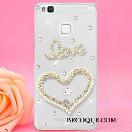 Huawei P9 Lite Ornements Suspendus Étui Protection Jeunesse Coque De Téléphone Strass