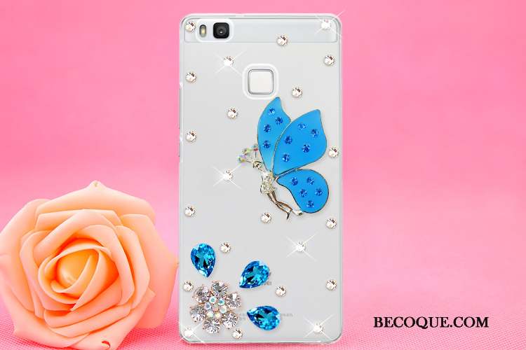 Huawei P9 Lite Ornements Suspendus Étui Protection Jeunesse Coque De Téléphone Strass